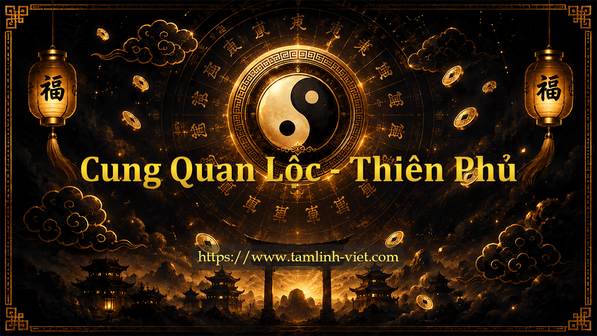 Sao Thiên Phủ ở cung Quan Lộc có ý nghĩa gì?