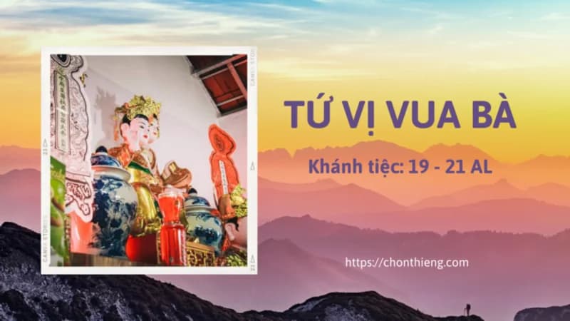 Tứ Vị Vua Bà (Tứ Vị Thánh Nương)