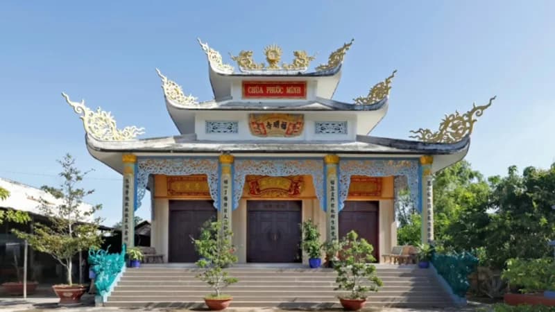 Chùa Phước Minh (Chùa Bà Vú – Chợ Mới, An Giang)