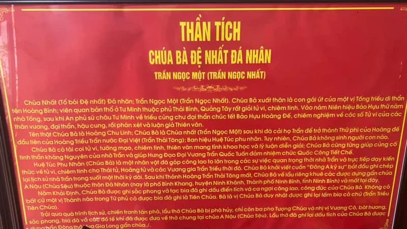 Chúa Cổ Đệ Nhất Đá Nhân – Trần Ngọc Một