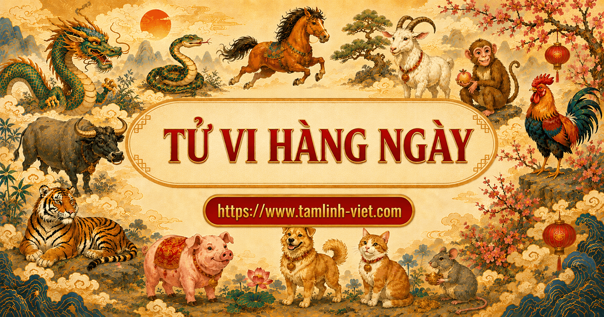 Tử vi 12 con giáp ngày 10/06/2026 - Tử vi ngày 10/06/2026 - Thìn viên mãn, Mão thận trọng
