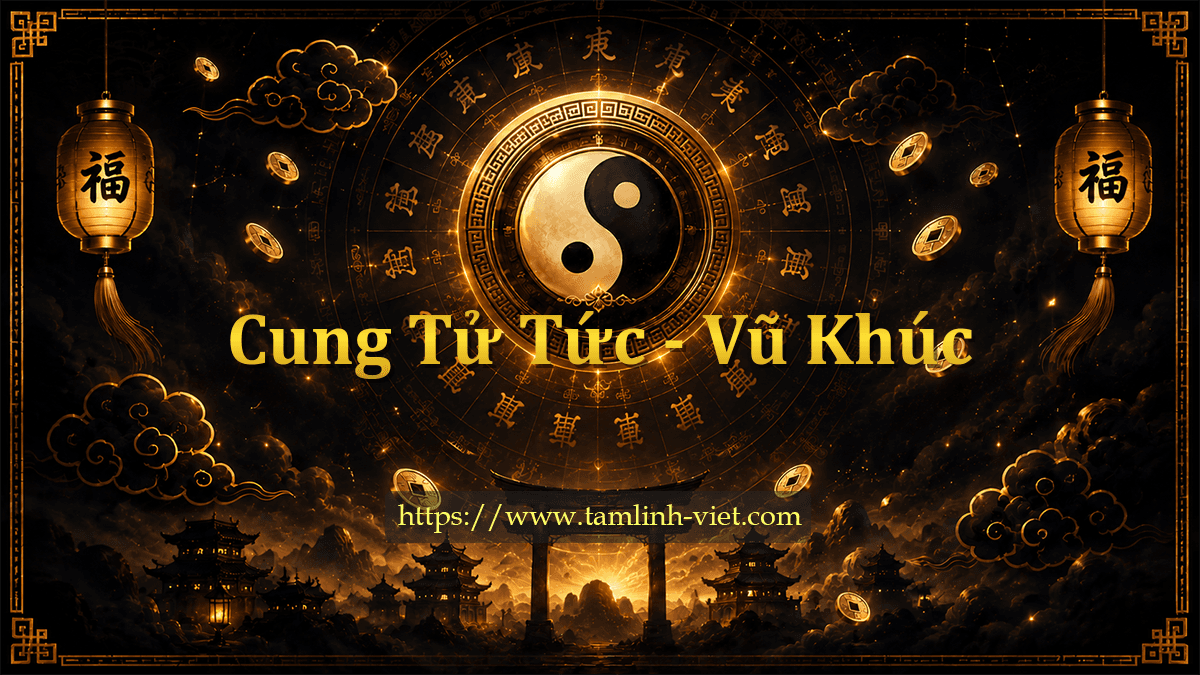 Sao Vũ Khúc ở cung Tử Tức có ý nghĩa gì?