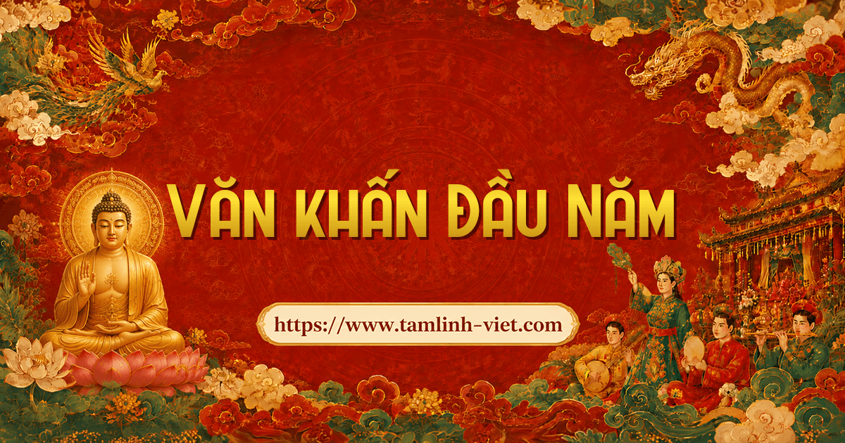 Văn khấn cúng đầu năm mới tại gia đầy đủ và chuẩn nhất