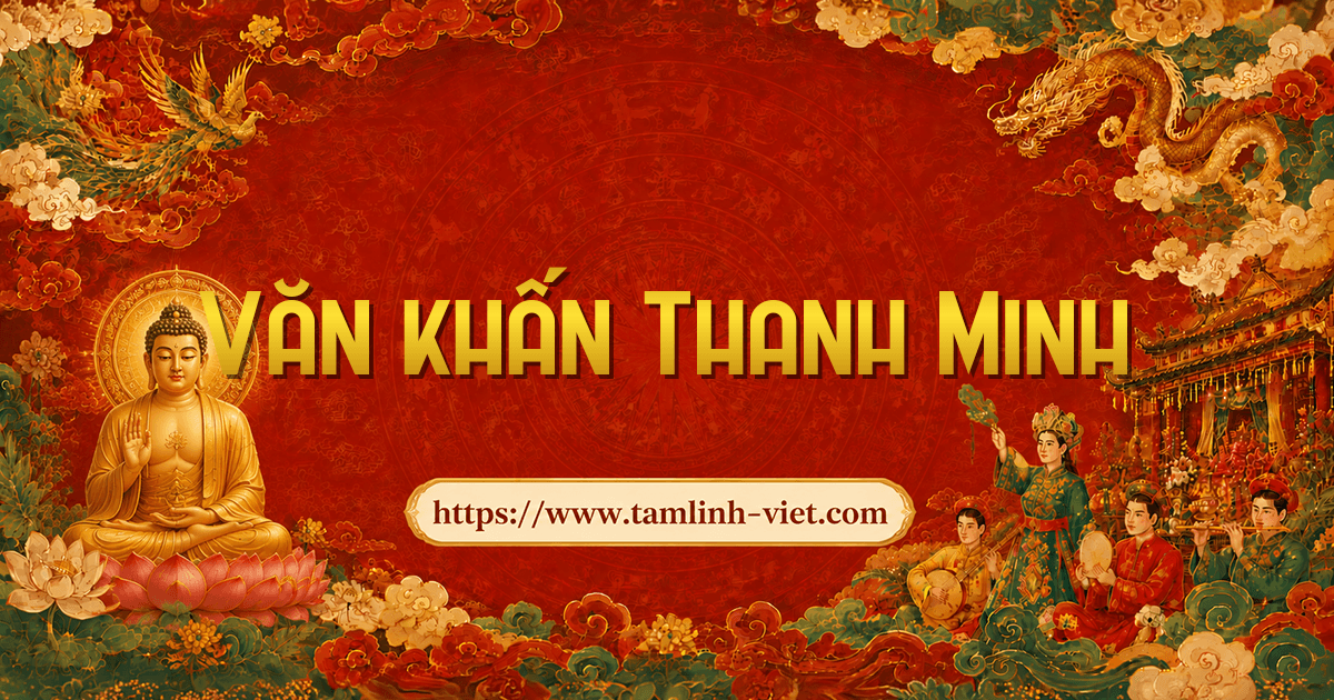 Văn khấn cúng Thanh Minh tại gia đầy đủ và chuẩn nhất